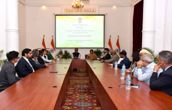 Ambassador interaction during India business forum on 18 sept. 